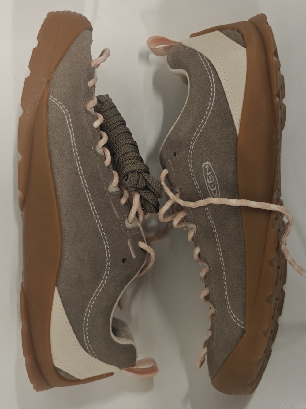 KEEN Jasper Suede Approach Sneakers Men’s US 9.5 EU 42.5 Brown Hiking Shoe - Picture 5 of 12
